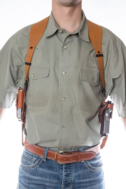 Premium Underarm Leather Holster – BAALKI Signature Collection  Carry with Confidence. Crafted for Style.